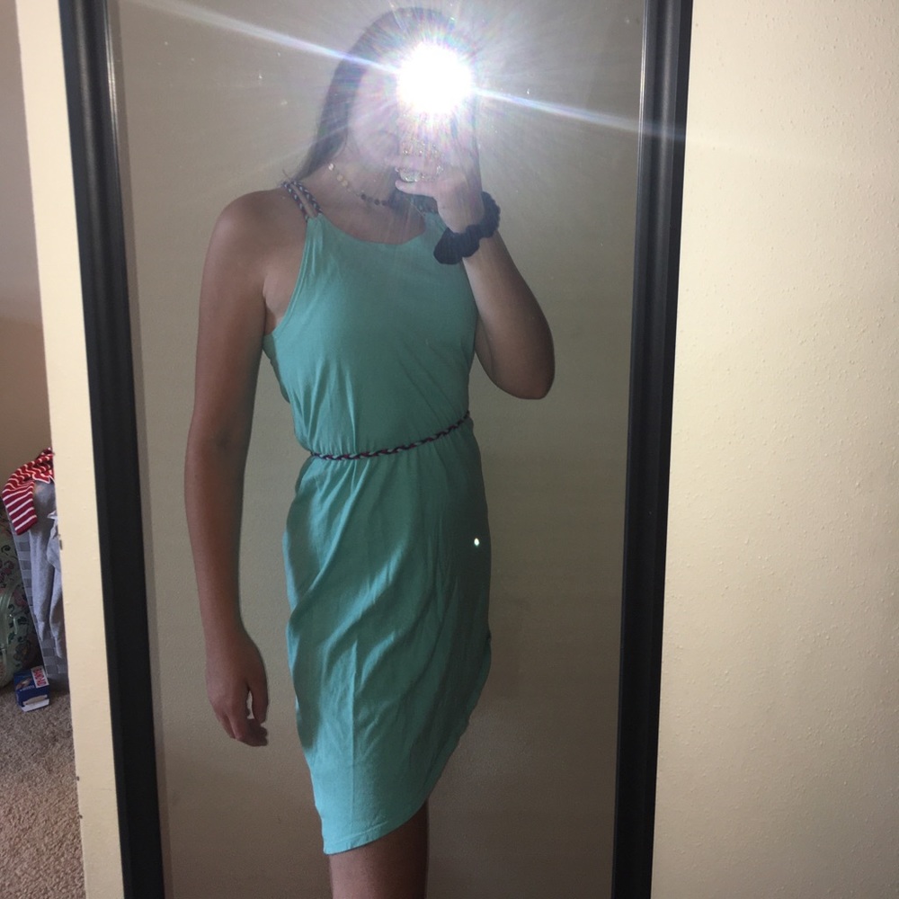 Turquoise Casual Summer Dress
